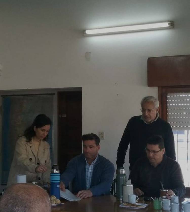 INTENDENTE NATALIO LATTANZI ESTA EN RUFINO