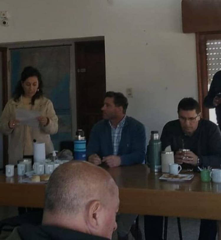 INTENDENTE NATALIO LATTANZI ESTA EN RUFINO