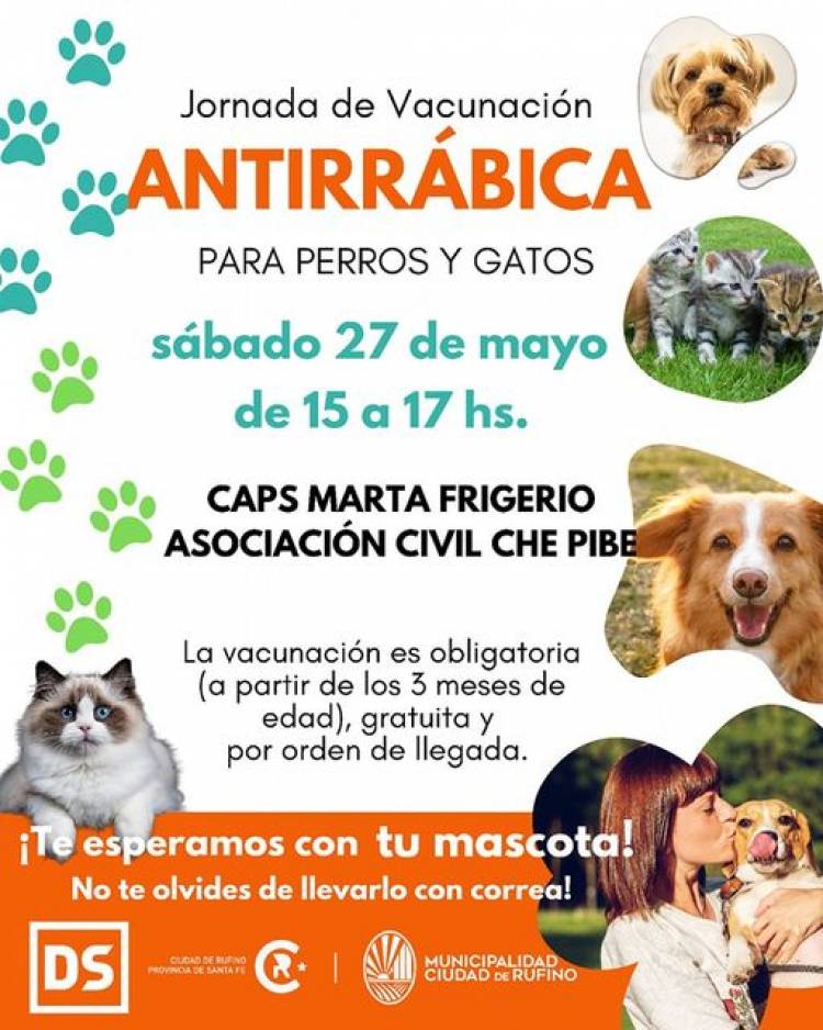 JORNADA DE VACUNACION ANTIRRABICA