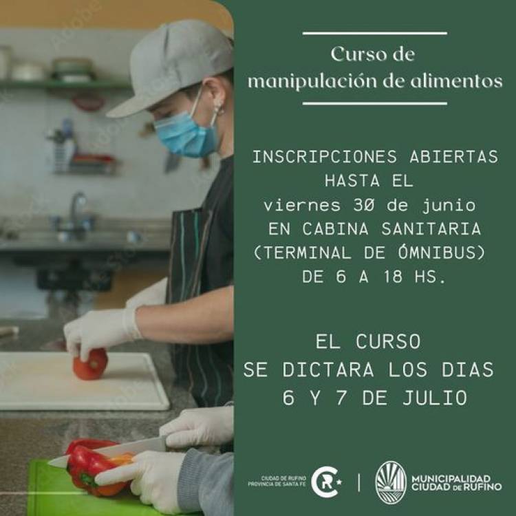 NUEVA CAPACITACION DE MANIPULADORES DE ALIMENTOS