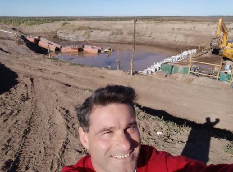 INTENDENTE NATALIO LATTANZI EN LA PICASA
