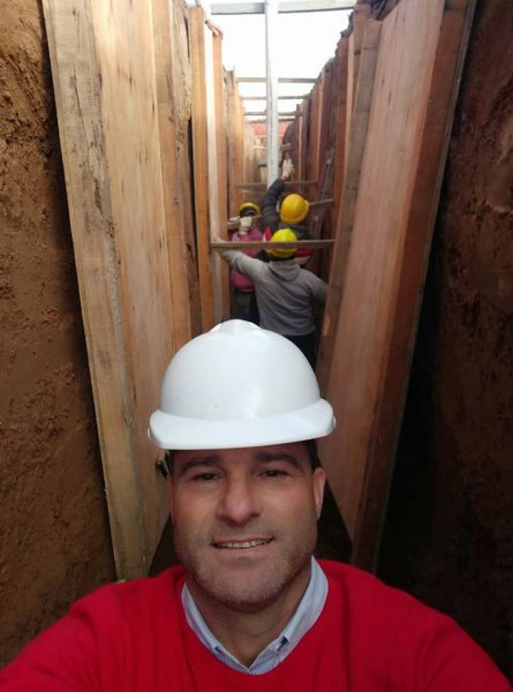 TRABAJOS EN "BARRIO LOS LEONES"