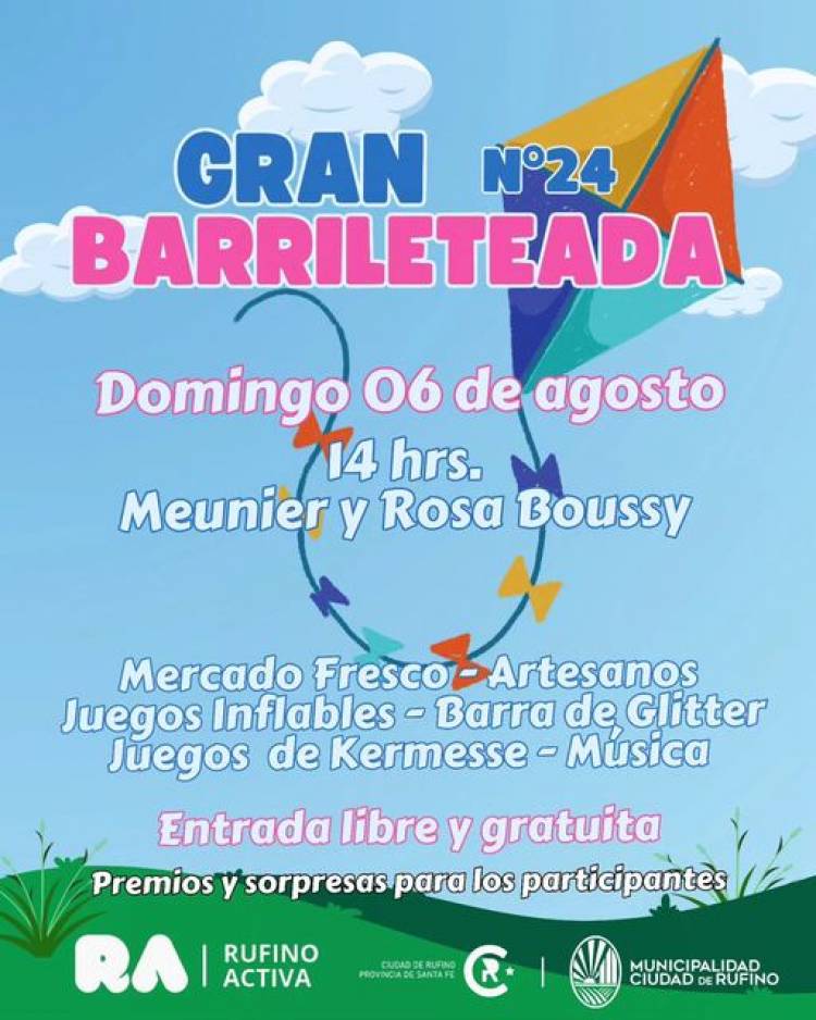 VUELVE "RUFINO ACTIVA" Y LA GRAN BARRILETEADA