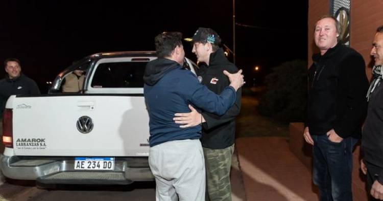 INTENDETE NATALIO LATTANZI RECIBIENDO A FAUSTINO CIFRE