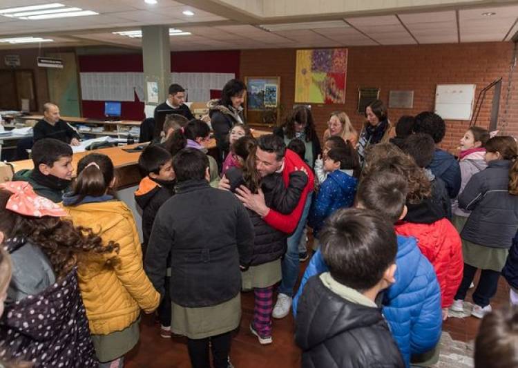 ALUMNOS DE 3° GRADO DE LA ESCUELA N° 6031 VISITARON EL PALACIO MUNICIPAL