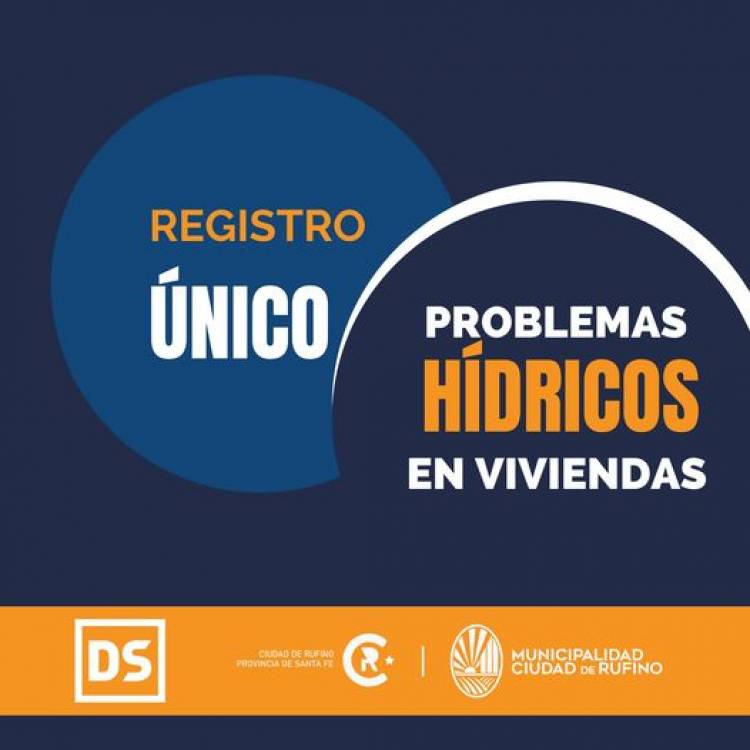 REGISTRO DE FAMILIAS AFEXTADAS POR PROBLEMAS HIDRICOS EN VIVIENDAS