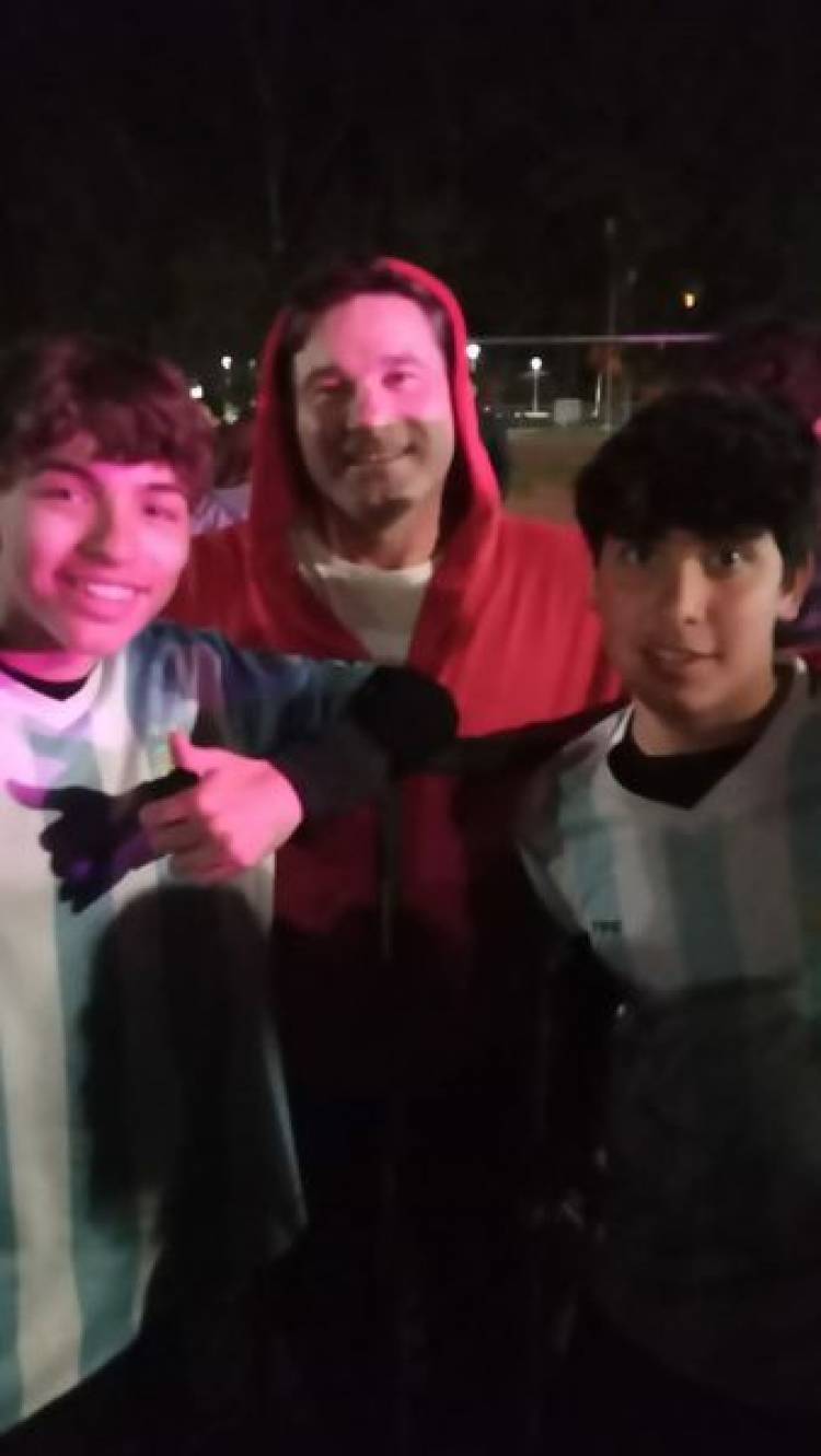 INTENDENTE NATALIO LATTANZI EN LOS FESTEJOS