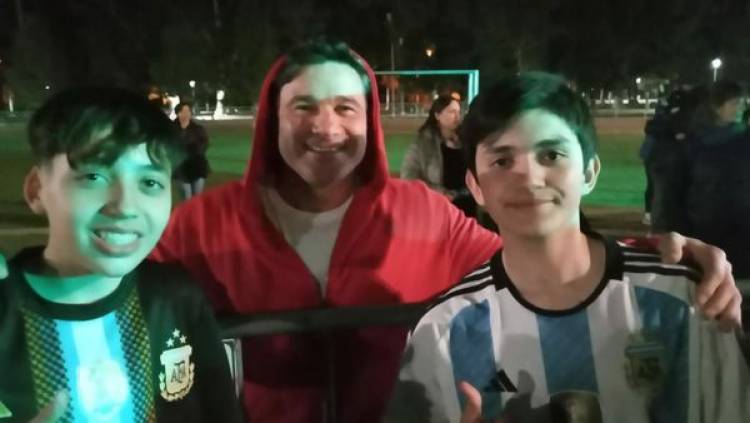 INTENDENTE NATALIO LATTANZI EN LOS FESTEJOS