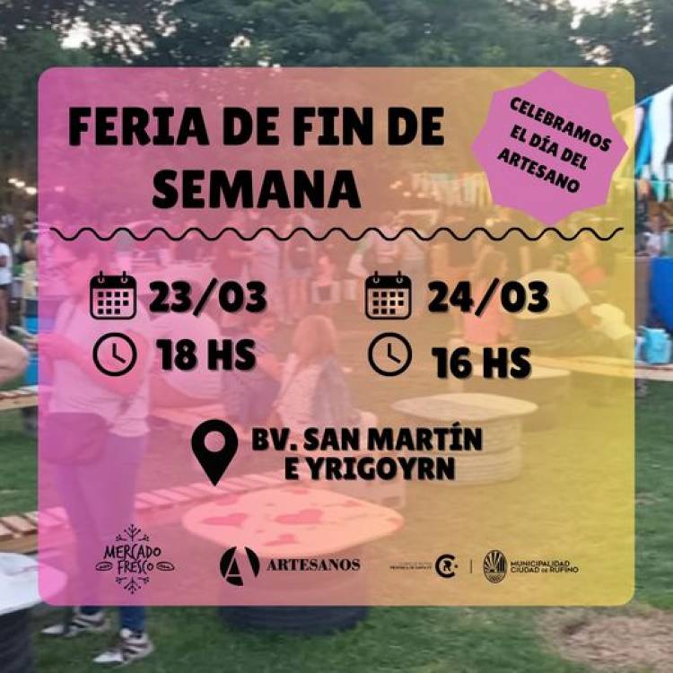 FERIA DE FIN DE SEMANA