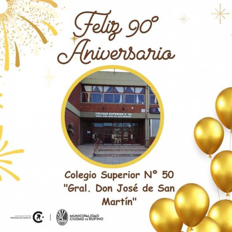 FELICIDADES COLEGIO NACIONAL SUPERIOR N° 50...!!!