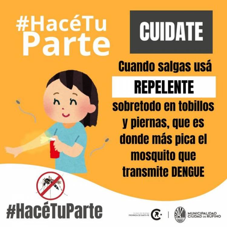 DENGUE: HACE TU PARTE