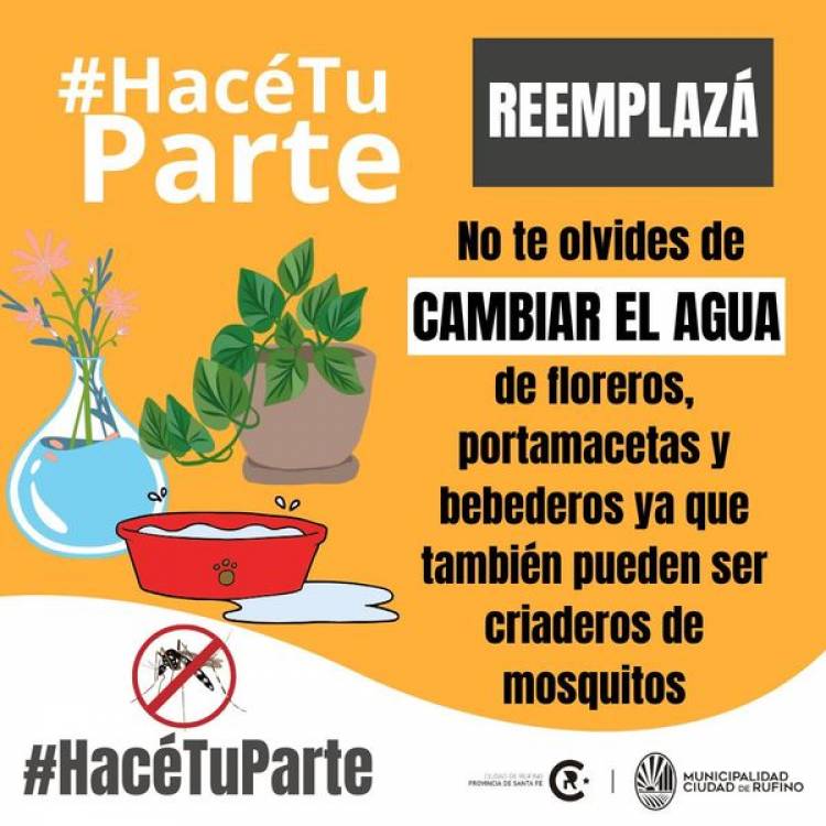 DENGUE: HACE TU PARTE