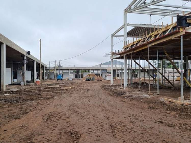 VISITA A LA OBRA DE LA ESCUELA AGROTECNICA