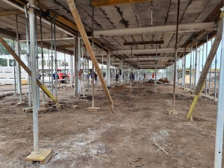 VISITA A LA OBRA DE LA ESCUELA AGROTECNICA