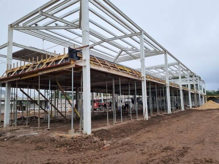 VISITA A LA OBRA DE LA ESCUELA AGROTECNICA