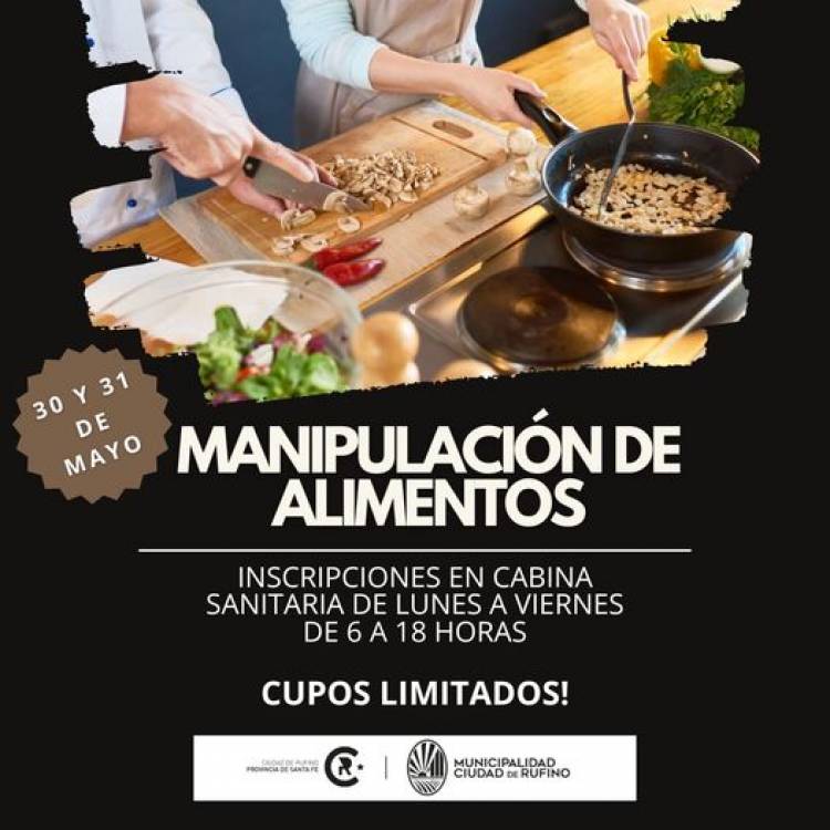 INSCRIPCION CURSO DE MANIPULACION DE ALIMENTOS