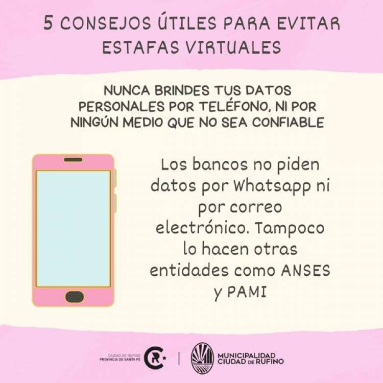 5 CONSEJOS PARA EVITAR LAS ESTAFAS  VIRTUALES