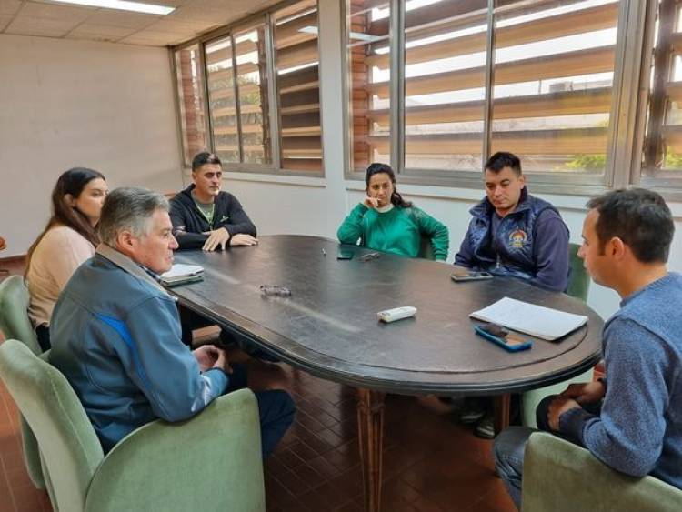 REUNION CON BOMBEROS