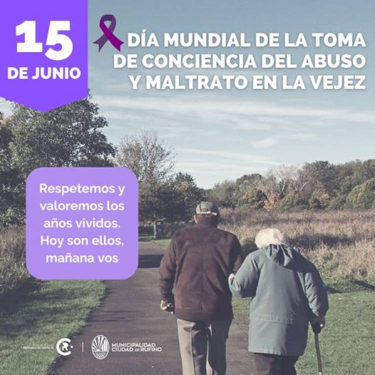 15 DE JUNIO- DIA MUNDIAL DE TOMA DE CONCIENCIA DEL ABUSO Y MALTRATO A LA VEJEZ