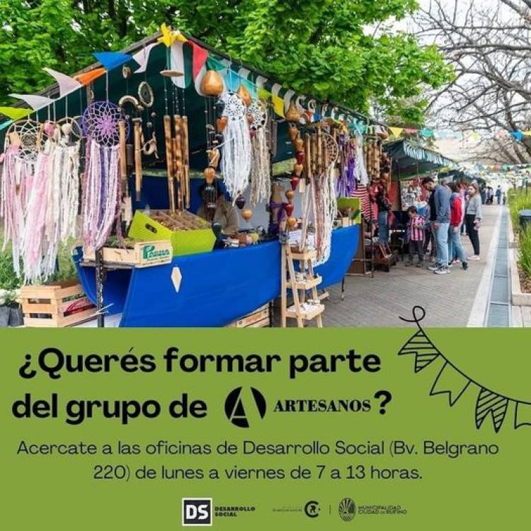 SUMATE AL GRUPO DE ARTESANOS