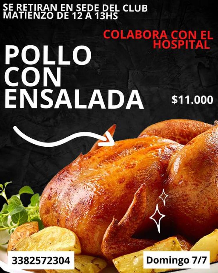 SAMCO RUFINO: POLLO CON ENSALADA