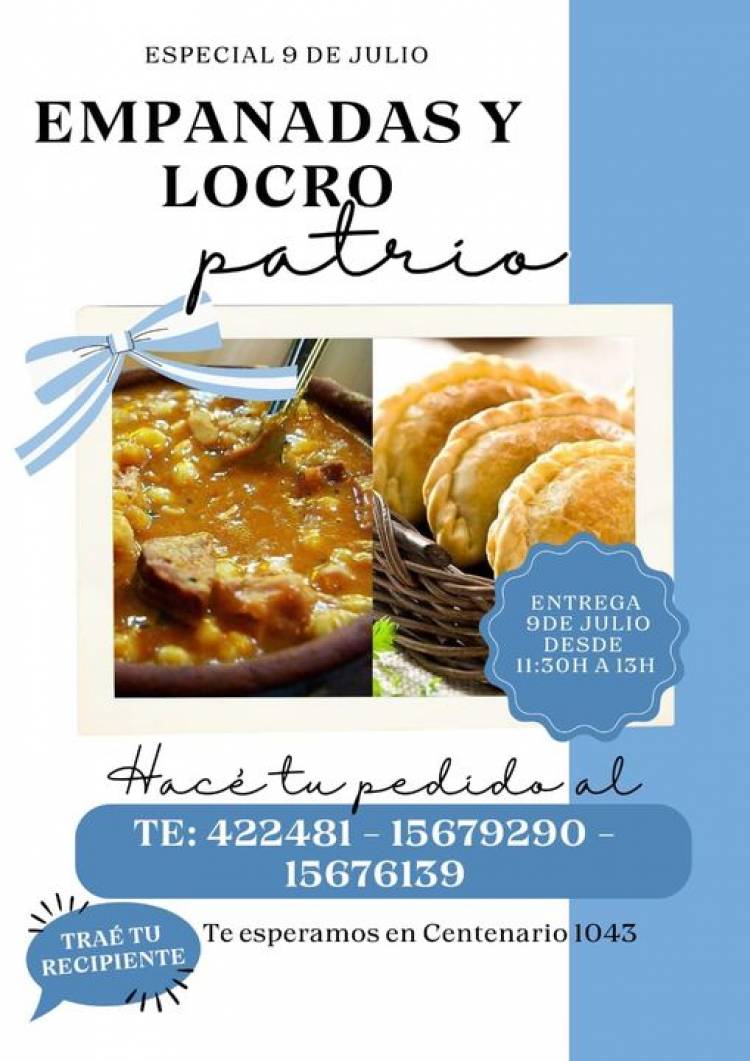 LOCRO Y EMPANADAS