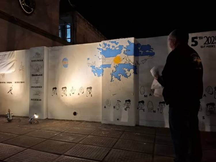 INSTITUTO MISERICORDIA HOMENAJEO A VETERANOS DE MALVINAS Y A JORGE RAJADELL