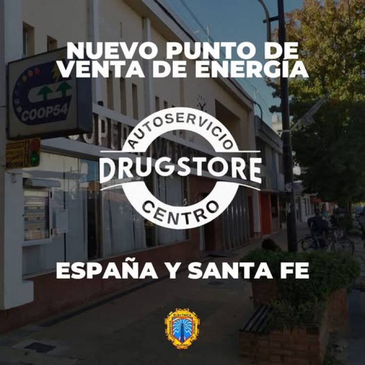 COOPERATIVA ELECTRICA LIMITADA DE RUFINO: NUEVO PUNTO DE VENTA DE ENERGIA