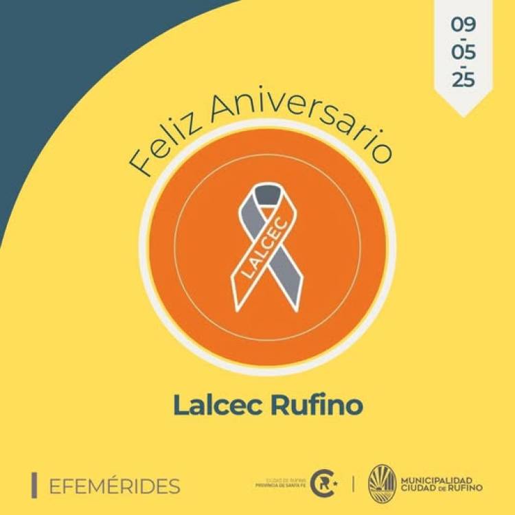 FELIZ CUMPLEAÑOS LALCEC RUFINO
