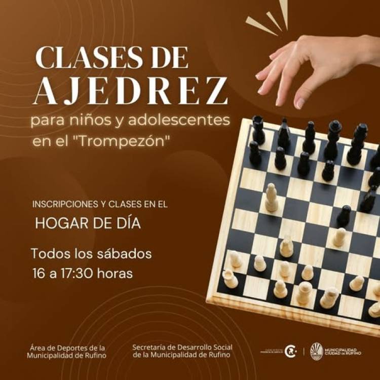 CLASES DE AJEDREZ EN "EL TROMPEZON"