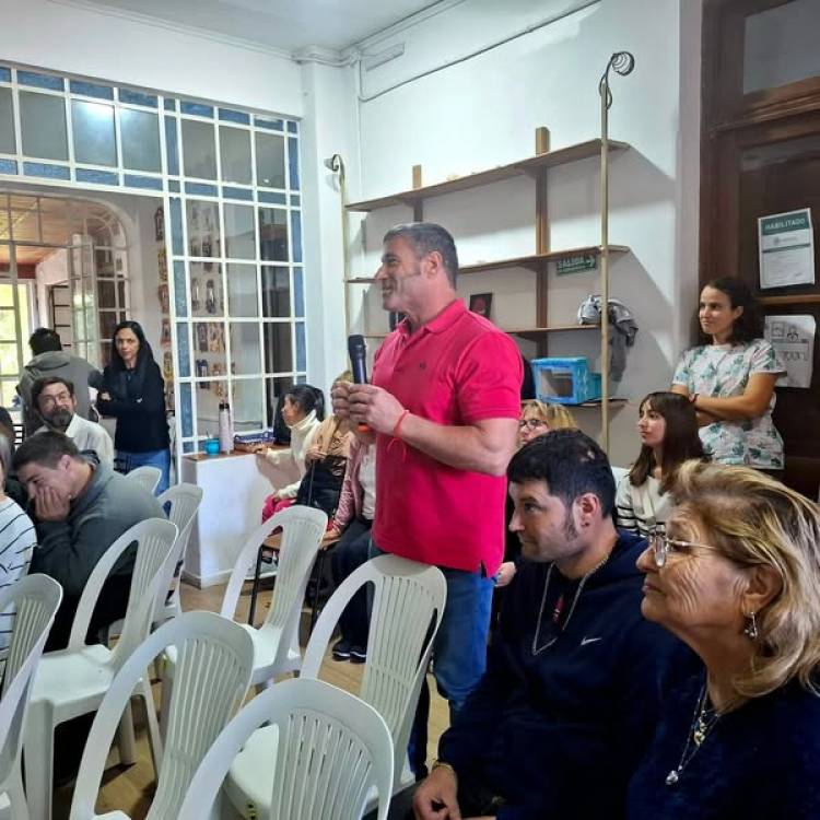 NATALIO LATTANZI EN CENTRO DE DIA SANTA FRANCISCA