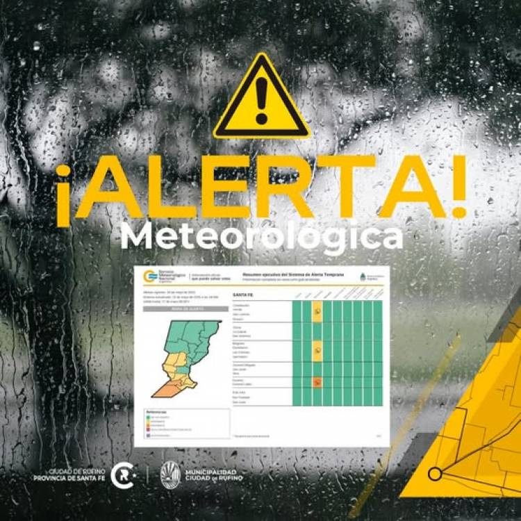 IMPORTANTE- ALERTA NARANJA