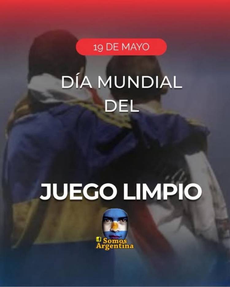 19 DE MAYO: DIA MUNDIAL DEL JUEGO LIMPIO