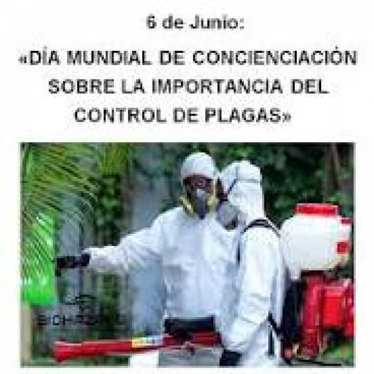 6 DE JUNIO: DIA MUNDIAL DE LA CONCIENCIA SOBRE EL CONTROL DE PLAGAS