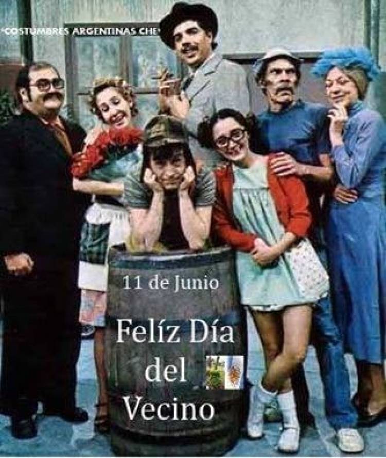 11 DE JUNIO: DIA DEL VECINO