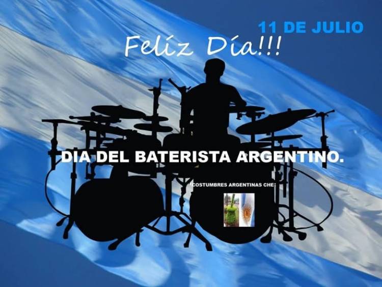 11 DE JULIO: DIA DEL BATERISTA ARGENTINO