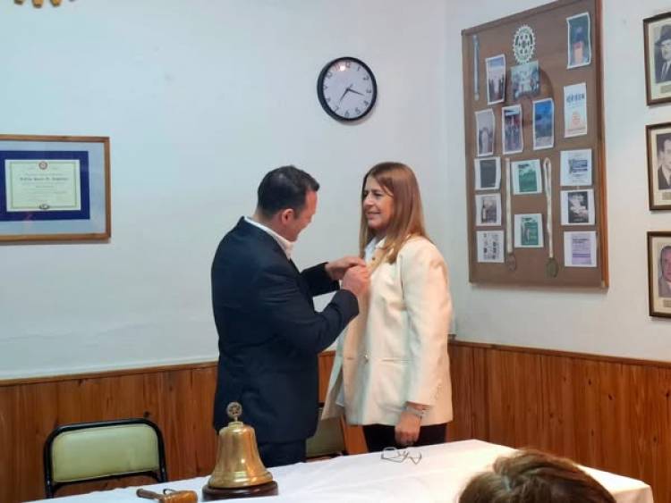 NUEVAS AUTORIDADES EN EL ROTARY CLUB RUFINO