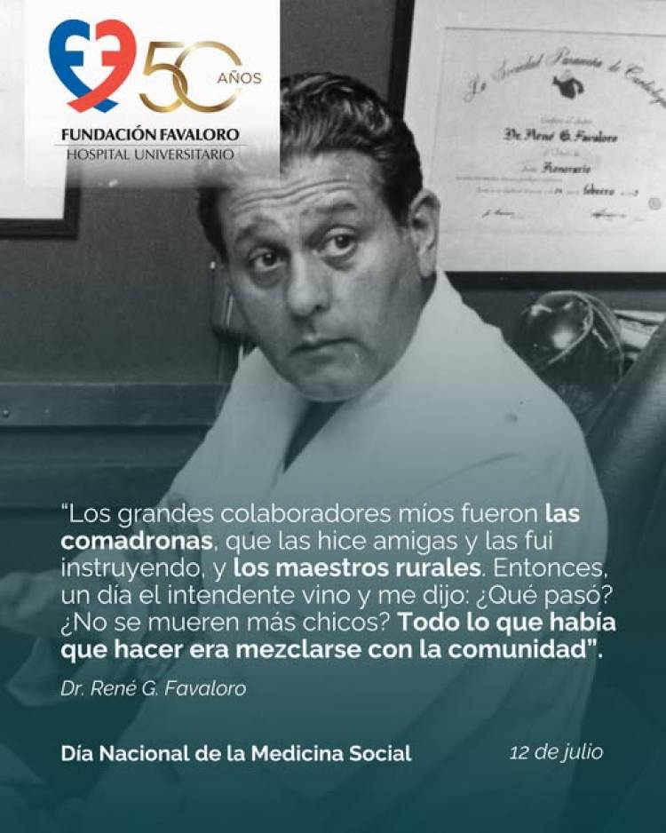 NACIMIENTO DEL DR. FAVALORO... NUESTRO HUMILDE HOMENAJE...!!!