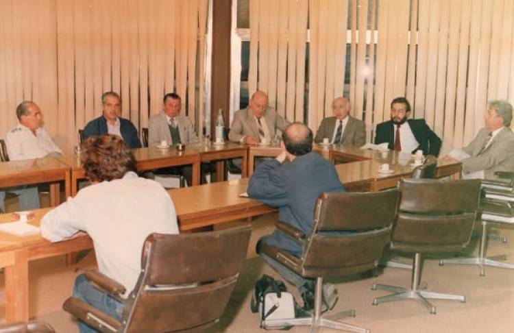 18 DE JULIO DE 1986: INAUGURACION NUEVO EDIFICIO BANCO BIRCO