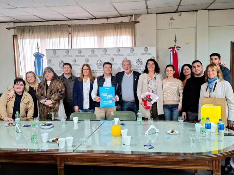 VISITA DEL GOBERNADOR DEL ROTARY CLUB