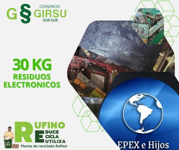 PLANTA DE RECICLADO DE RUFINO: BUENAS NOTICIAS