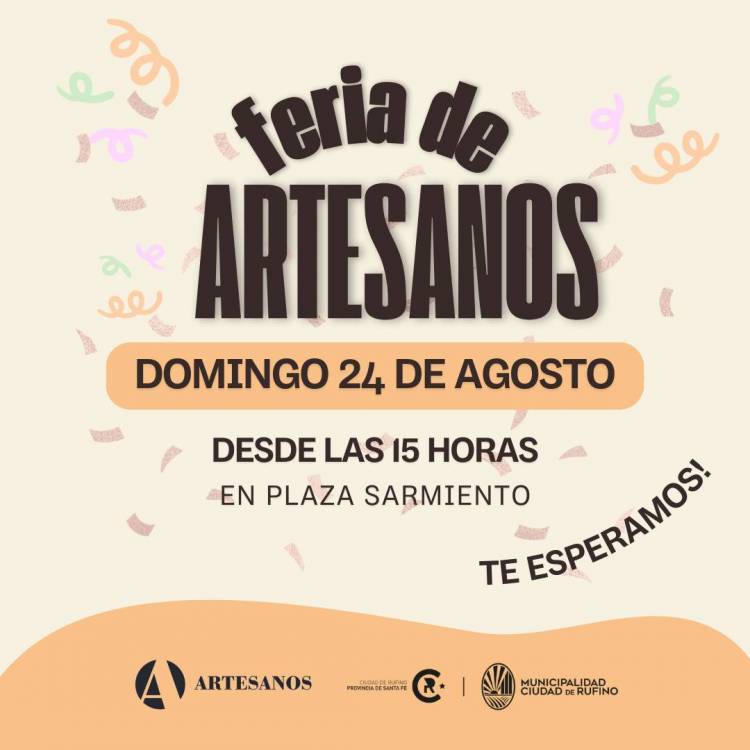 ESTE DOMNGO, NOS VEMOS EN LA FERIA...!!!