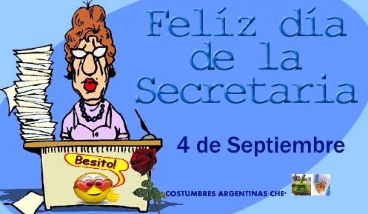DIA 4 DE SETIEMBRE: DIA DE LA SECRETARIA