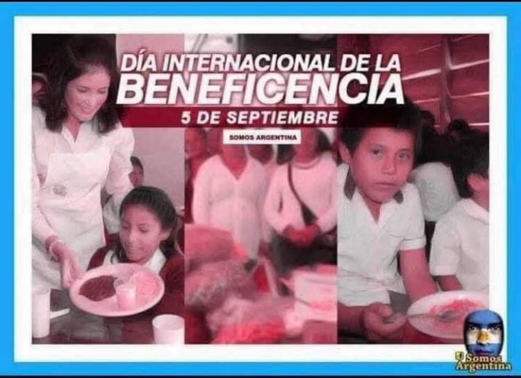 5 DE SETIEMBRE: DIA INTERNACIONAL DE LA BENEFICENCIA