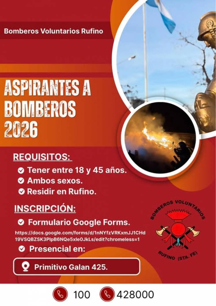 ASPIRANTES A BOMBEROS