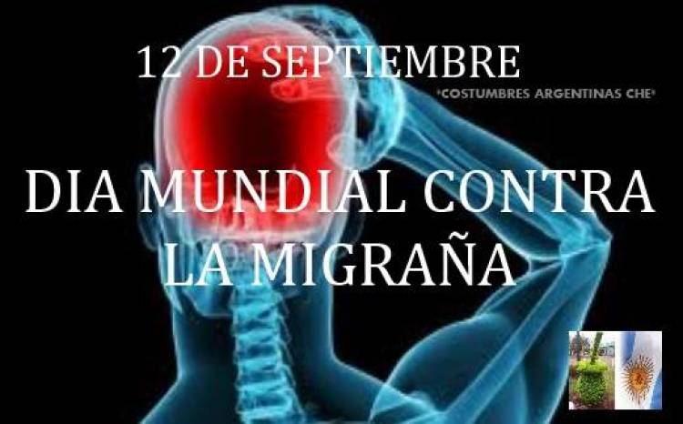 12 DE SETIEMBRE: DIA INTERNACIONAL DE LA MIGRAÑA