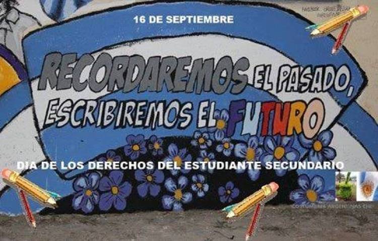 16 DE SETIEMBRE: DIA DE LOS DERECHOS DEL ESTUDIANTE SECUNDARIO