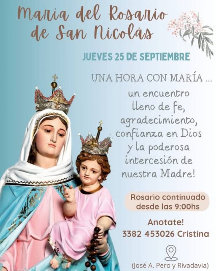 MARIA DEL ROSARIO DE SAN NICOLAS