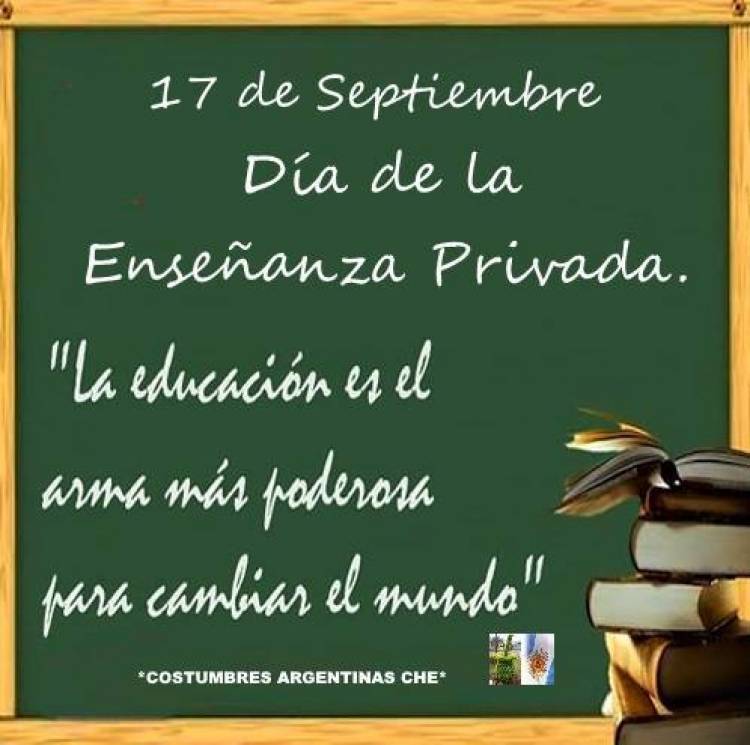 17 DE SETIEMBRE: DIA DE LA ENSEÑANZA PRIVADA
