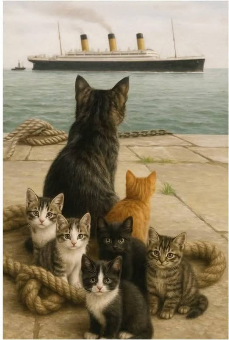 TITANIC Y GATITOS...